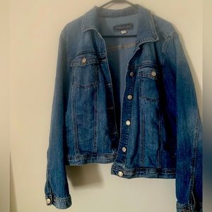 Womens Plus Size Jean Jacket